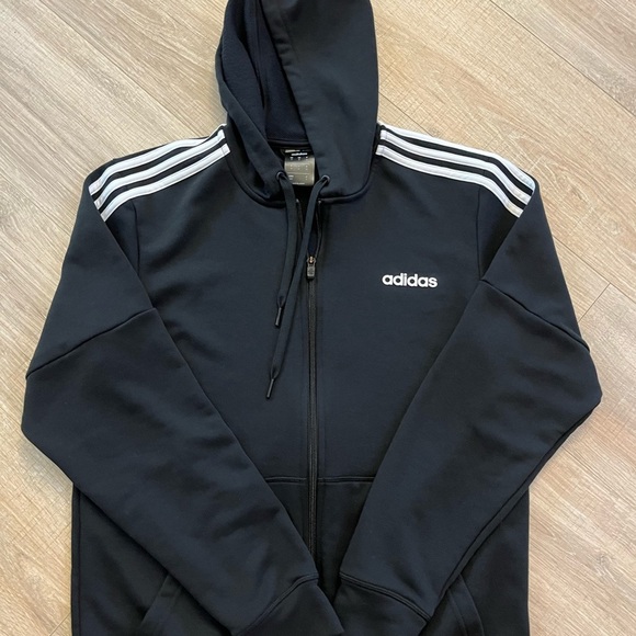 Adidas 3 stripe Jacket Medium - Picture 2 of 6